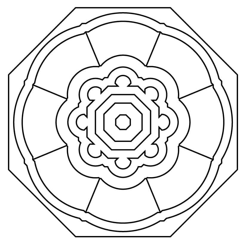 Mandalas Abstraits 41
